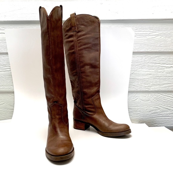 Lucky Brand Shoes - Lucky brand hippie knee high boots sz 6.5 brown